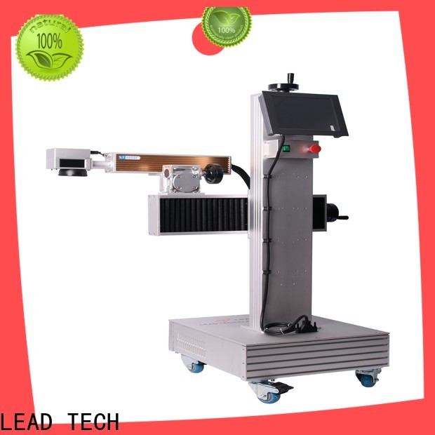 laser printing machine on plastic promotional for food industry printing