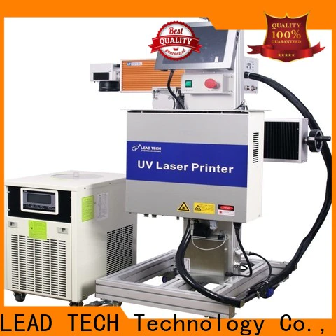 LEAD TECH portable laser marking machine Supply for beverage industry printing