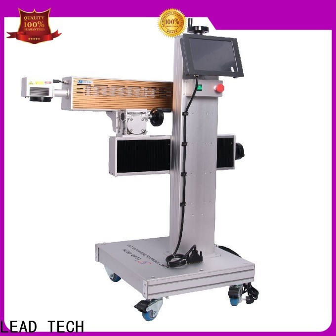 LEAD TECH Custom stainless steel laser etching machine manufacturers for auto parts printing