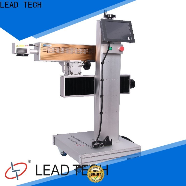 LEAD TECH diode laser marking machine fast-speed for food industry printing