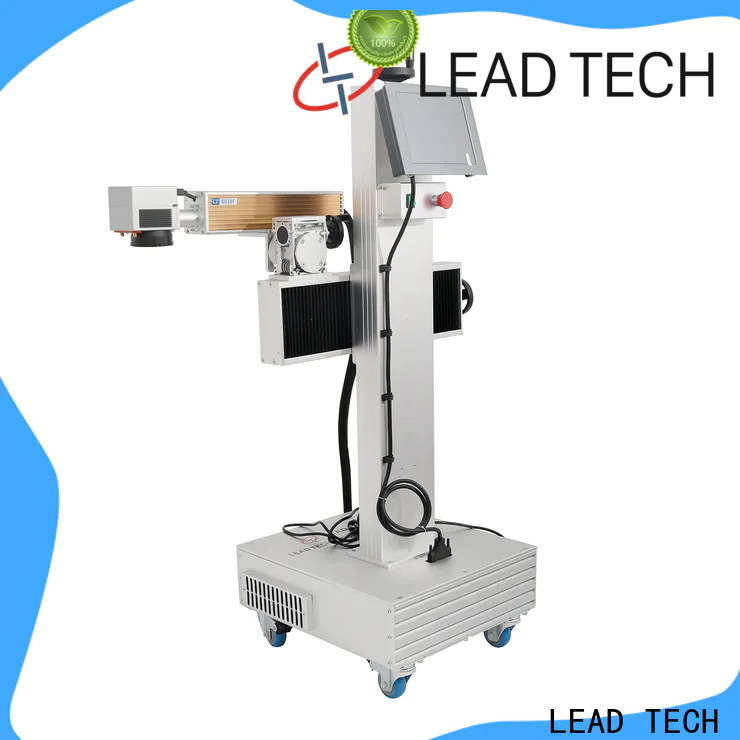 LEAD TECH mini laser marking machine for business for pipe printing