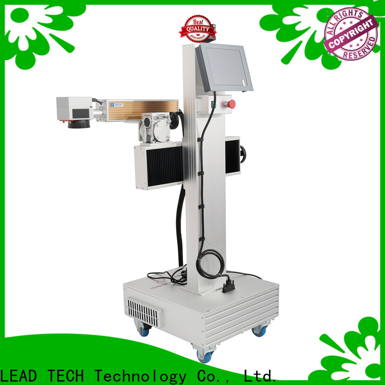 LEAD TECH 3d fiber laser marking machine manufacturers for daily chemical industry printing