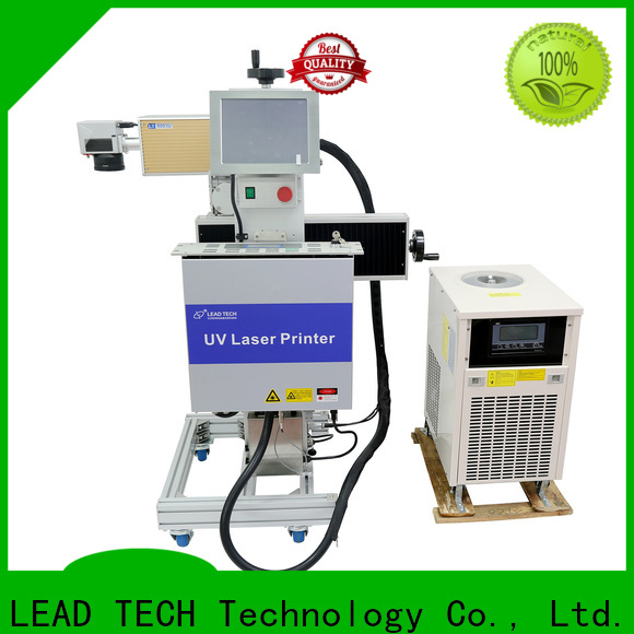 LEAD TECH aluminum structure color laser marking fast-speed for building materials printing