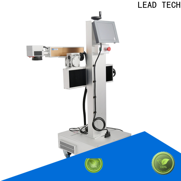 LEAD TECH water cooling structure part marking machine company for building materials printing
