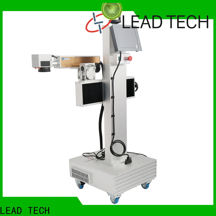 LEAD TECH laser marking glass promotional for tobacco industry printing