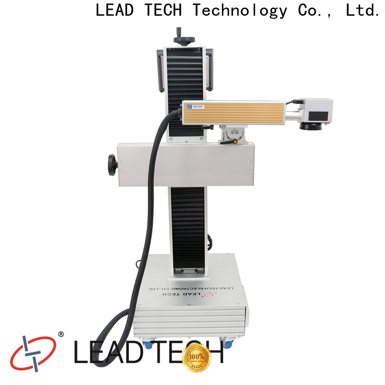 LEAD TECH laser monogram machine company for beverage industry printing