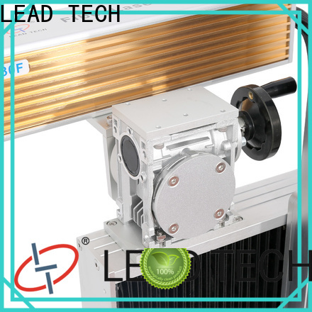 LEAD TECH aluminum structure buy laser machine easy-operated for beverage industry printing