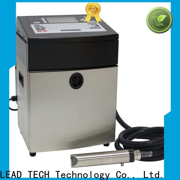 LEAD TECH dust-proof inkjet vs laser printer difference factory for beverage industry printing