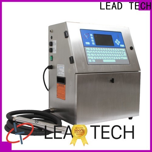 LEAD TECH inkjet printer technology fast-speed for food industry printing