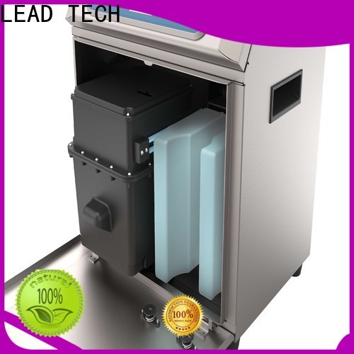 LEAD TECH bulk thermal inkjet printer manufacturers good heat dissipation for tobacco industry printing