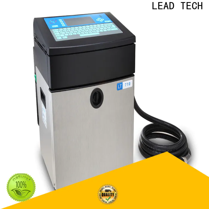 LEAD TECH Top inkjet label printer manufacturers for pipe printing