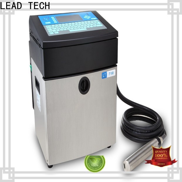 LEAD TECH commercial best continuous ink printer for auto parts printing