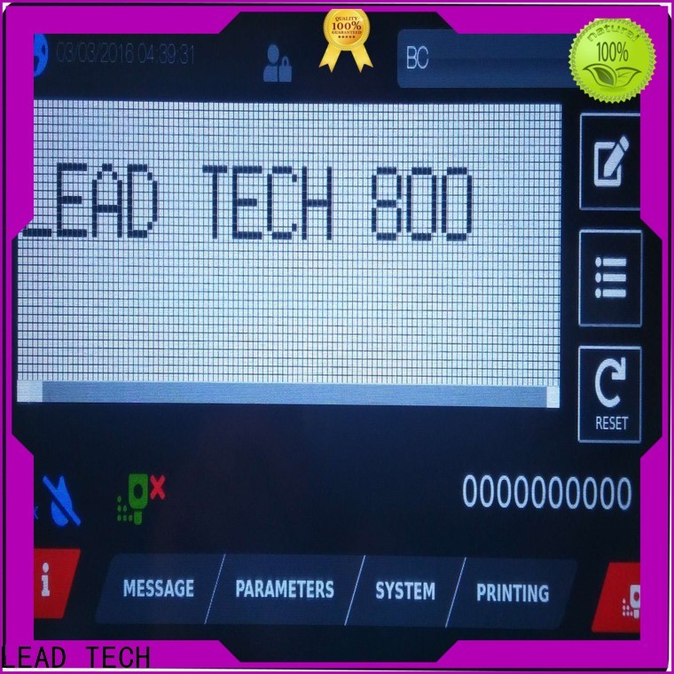 LEAD TECH innovative leadtech coding professtional for auto parts printing