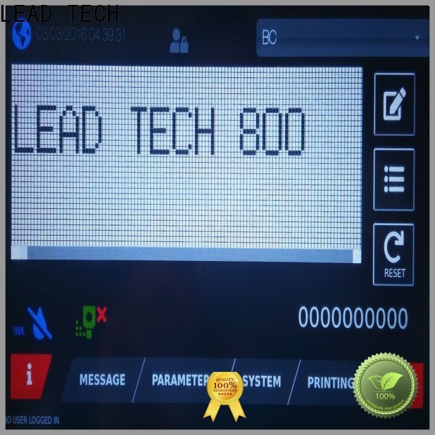 LEAD TECH Latest leadtech coding for business for auto parts printing