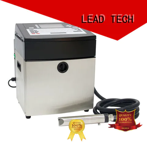 LEAD TECH commercial continuous inkjet printer high-performance cooling structure