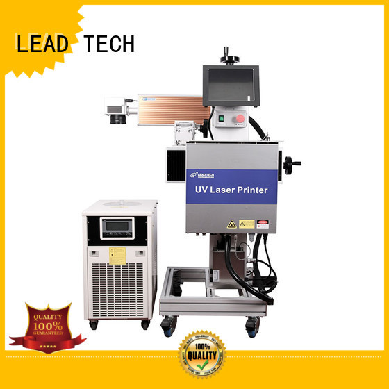 water cooling structure uv laser marking machine easy-operated for sale LEAD TECH