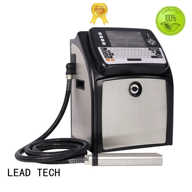 LEAD TECH dust-proof continuous inkjet printer high-performance reasonable price
