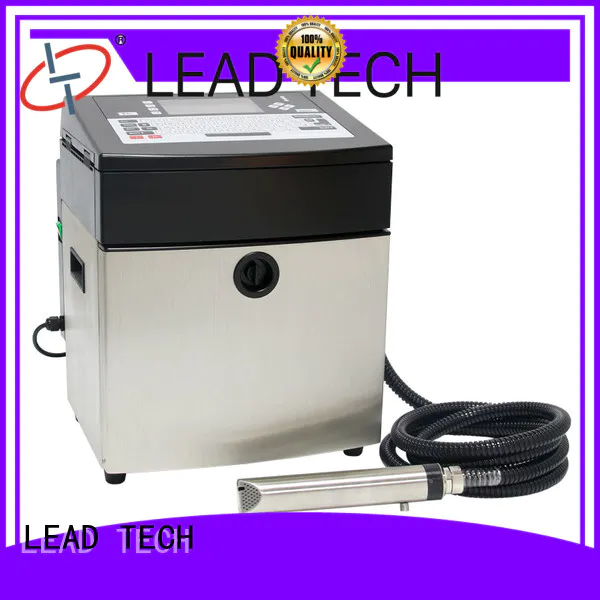 LEAD TECH innovative industrial continuous inkjet printers best workmanship