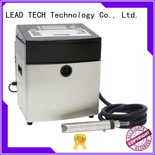 LEAD TECH innovative commercial inkjet printer easy-operated cooling structure