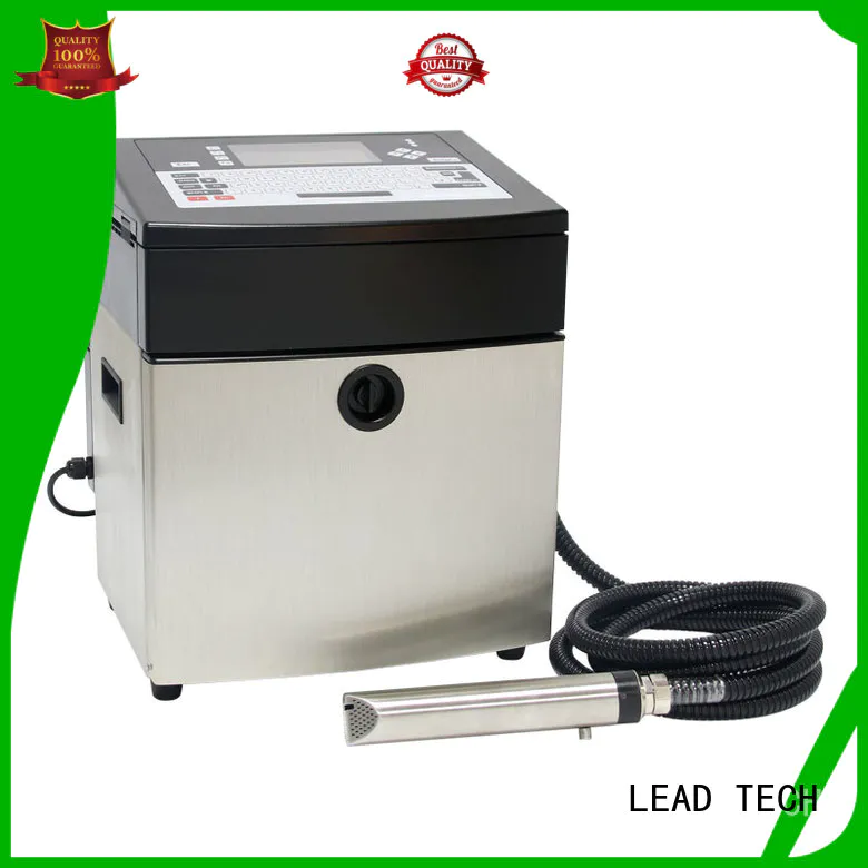 LEAD TECH Best inkjet date code printer high-performance for daily chemical industry printing