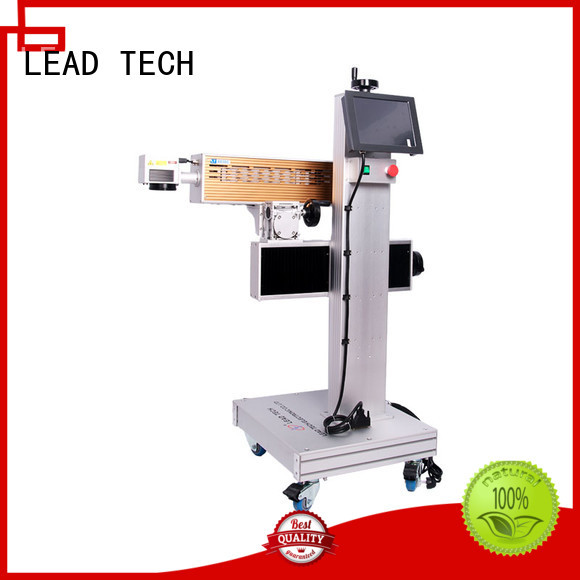 LEAD TECH aluminum structure marking machine manufacturer easy-operated for auto parts printing