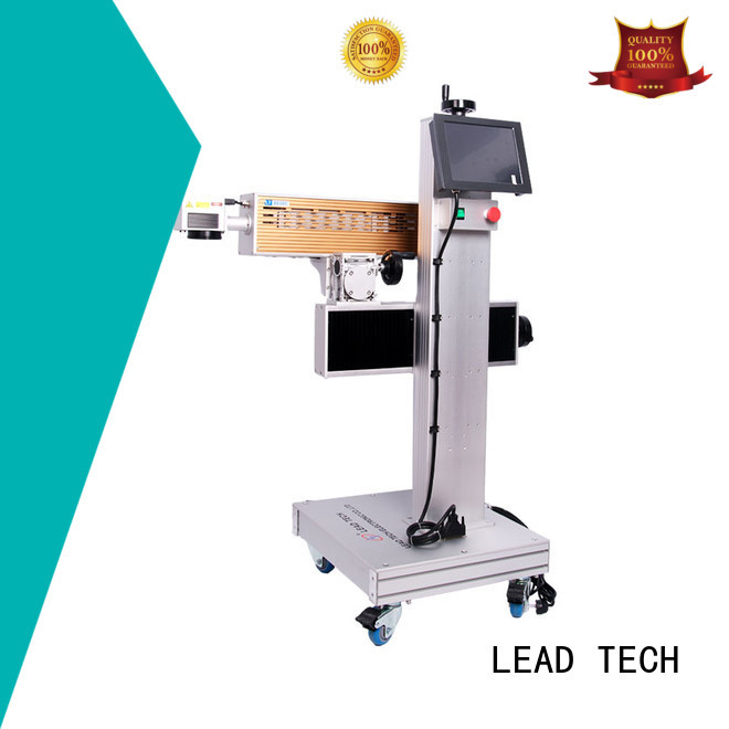LEAD TECH aluminum structure laser marking machine easy-operated best price