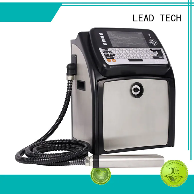 LEAD TECH Latest small character inkjet good heat dissipation for food industry printing