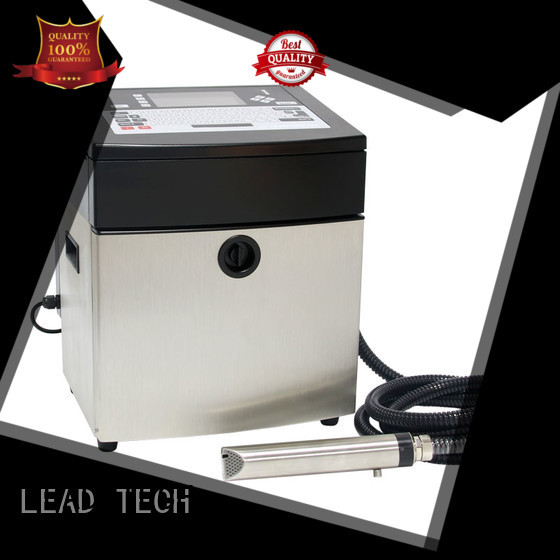 LEAD TECH commercial best continuous ink printer fast-speed from best fatcory